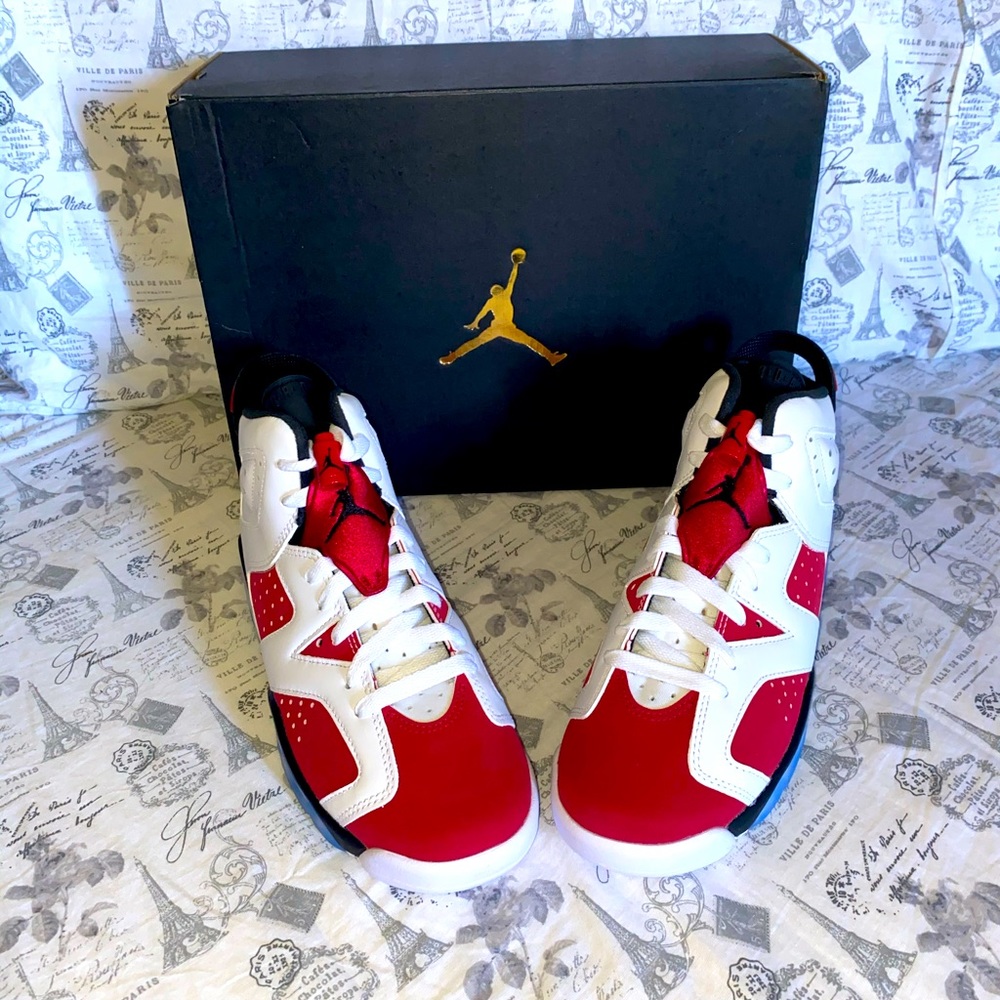 ❤️AIR JORDAN 6 RETRO (GS)🤍